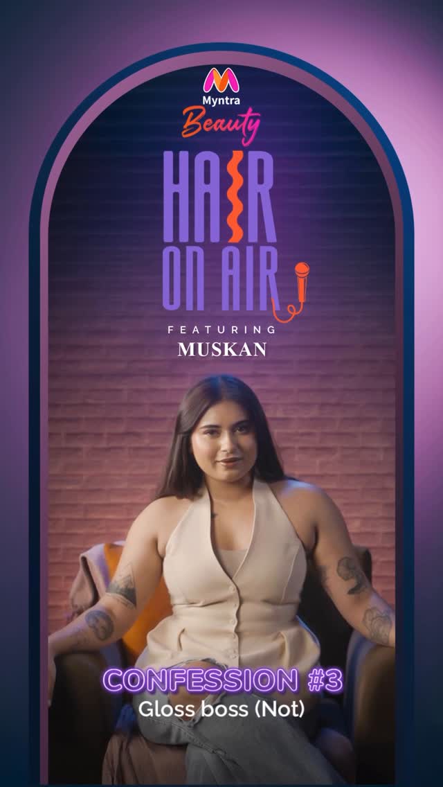 Instagram post by @muskanr_ for TRESemmé. Caption reads: Even with the perfect outfit, dull hair can dim....