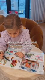 Instagram post by @leeladurk for Lakeshore Learning. Caption reads: 🚨 Important announcement from a grown-up! 🚨 

📸....