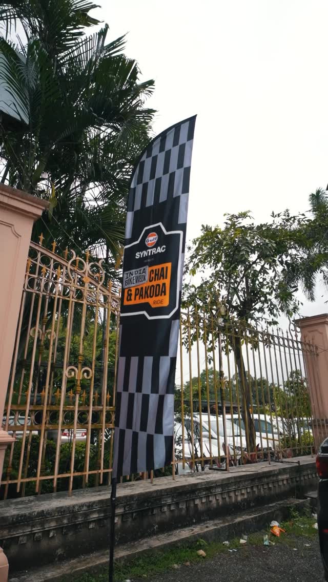 Instagram post by @her_onbike for Reise Moto. Caption reads: The India Bike Week Chai Pakoda Ride -Pune....