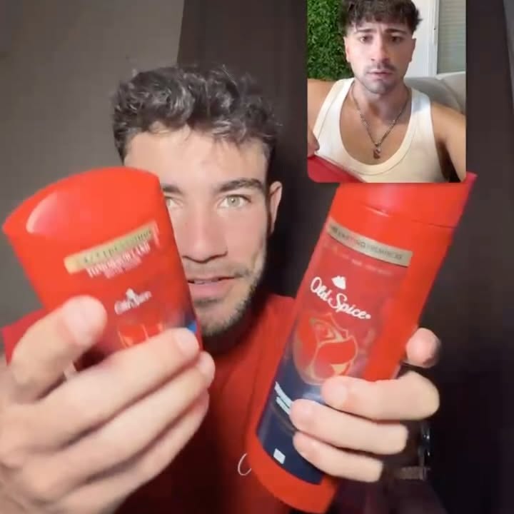 Instagram post by @jaimesilva for Old Spice. Caption reads: #pubIi NOS VAMOS A TOMORROWLAND con @oldspice_es....