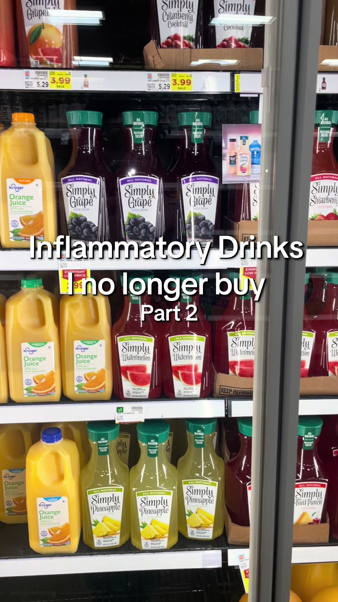 TikTok post by @breecancook for Suja Organic. Caption reads: [...] App | Fig @Evolution Fresh @Suja Organic.