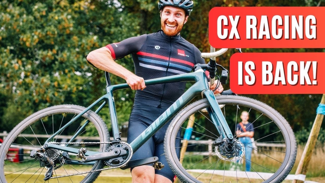 YouTube post by @GiorgioCoppolaCycling for Veloforte. Caption reads: The First CYCLOCROSS Race Of The Season -....