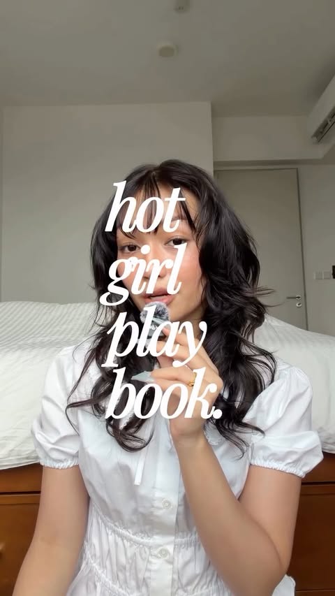 Instagram post by @amylialoh for ZALORA Singapore. Caption reads: Welcome back to Hot Girl Playbook. 💋 Today we tap....