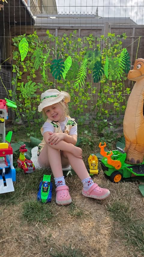 Instagram post by @life_with_the_whites_ for PAW Patrol. Caption reads: Ad| The PAW Patrol Dino Rescue Team has been....