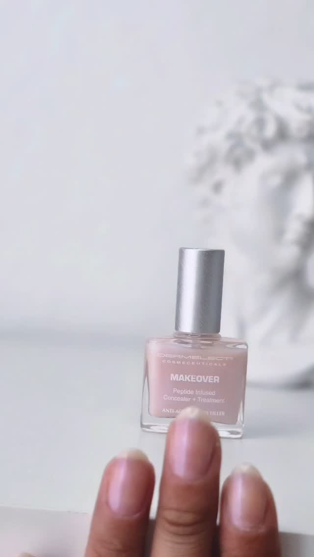 Instagram post by @adriana.brito_ for Dermelect. Caption reads: Healthy nails, but make it glam ✨💅 @dermelect....