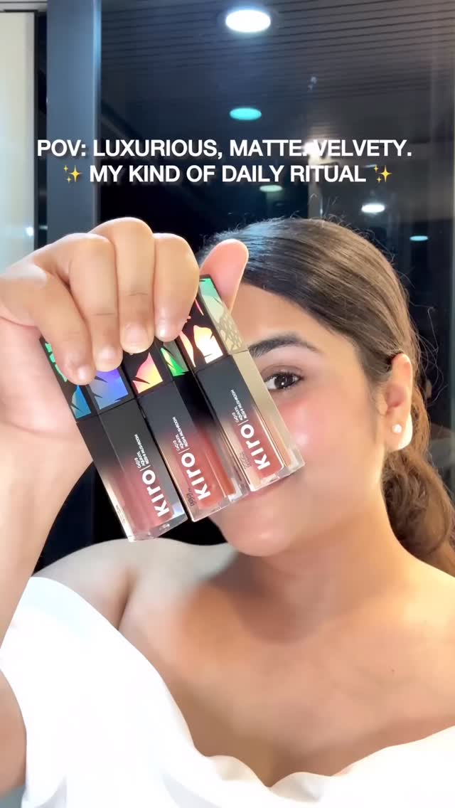Instagram post by @harshika_varshney05 for Kiro Beauty. Caption reads: Comment ‘LIPS’ for the product link ✨
These new....