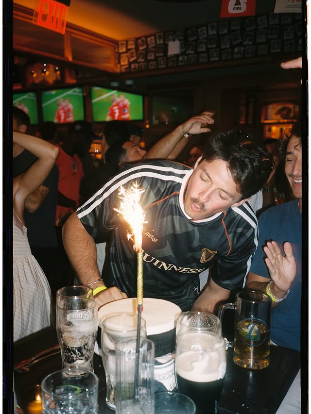 Instagram post by @ayeblayblay for Guinness. Caption reads: [...] is a week late but thank you so much....