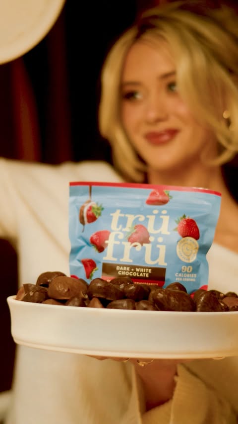 Instagram post by @kaylor.martin for Tru Fru. Caption reads: High standards are no match w/ Trü....