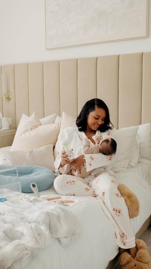 Instagram post by @lifeoftanyamarie for Dr Browns. Caption reads: [...] thanks to our favorite new finds from....