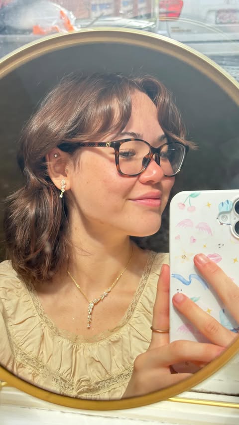 Instagram post by @gonexbeyond for Fanci.me. Caption reads: Sparkle this holiday season✨💖 | @fancimenyc....