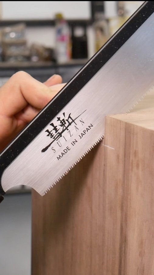 Instagram post by @twomoosedesign for SUIZAN. Caption reads: More brass and walnut!!! 😍We decided to add brass....