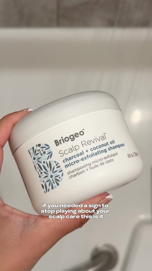 Instagram post by @_dashlopez for Briogeo. Caption reads: @Briogeo is one of the few brands that [...].