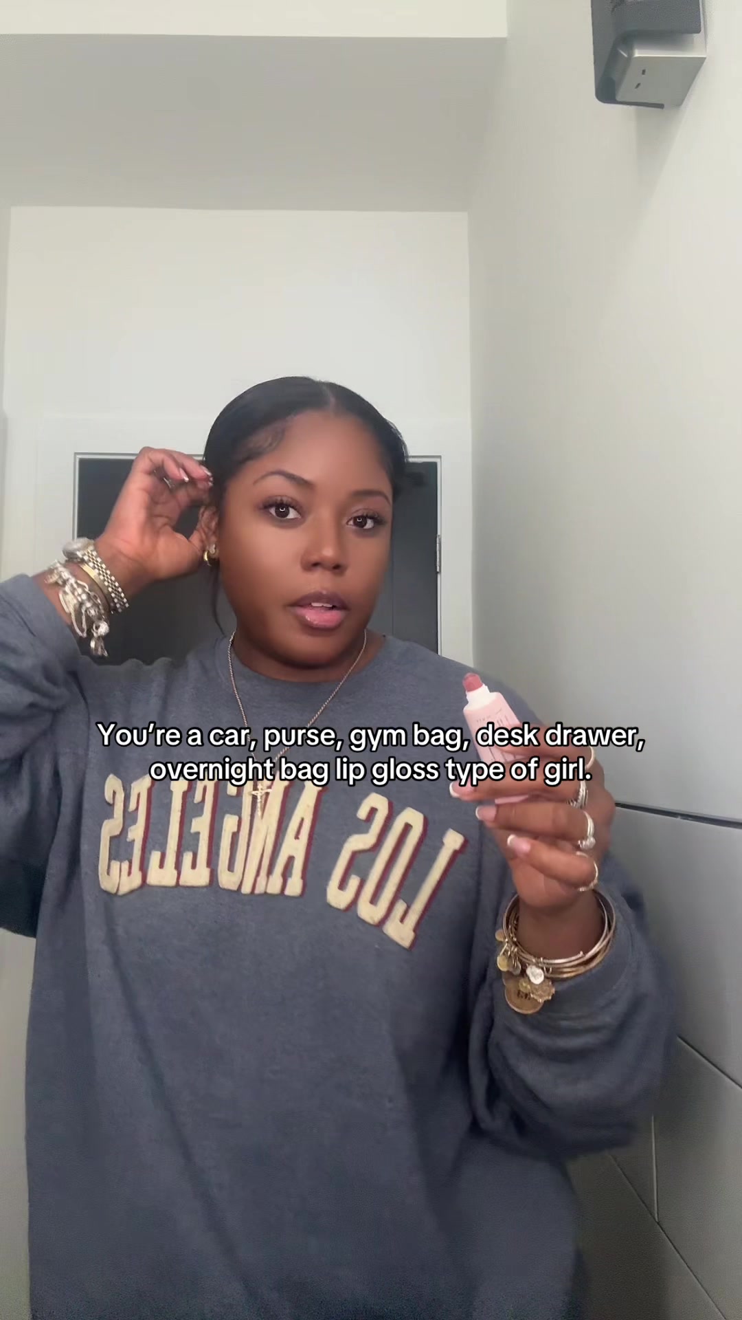 TikTok post by @briannashaune for Truly Beauty. Caption reads: [...] one added to the collection 💕🤏🏾 @Truly....