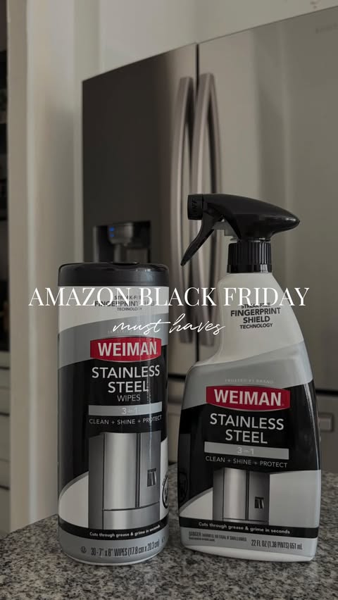 Instagram post by @arizonhome for Weiman Products. Caption reads: The @WeimanProducts Stainless Steel Kit is a....