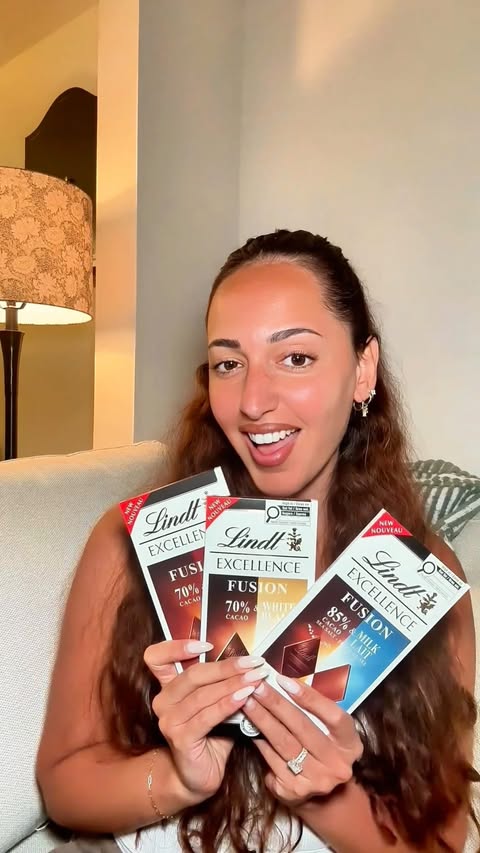 Instagram post by @wtfnagz for Lindt. Caption reads: [...] different experiences!? I tried the Lindt....