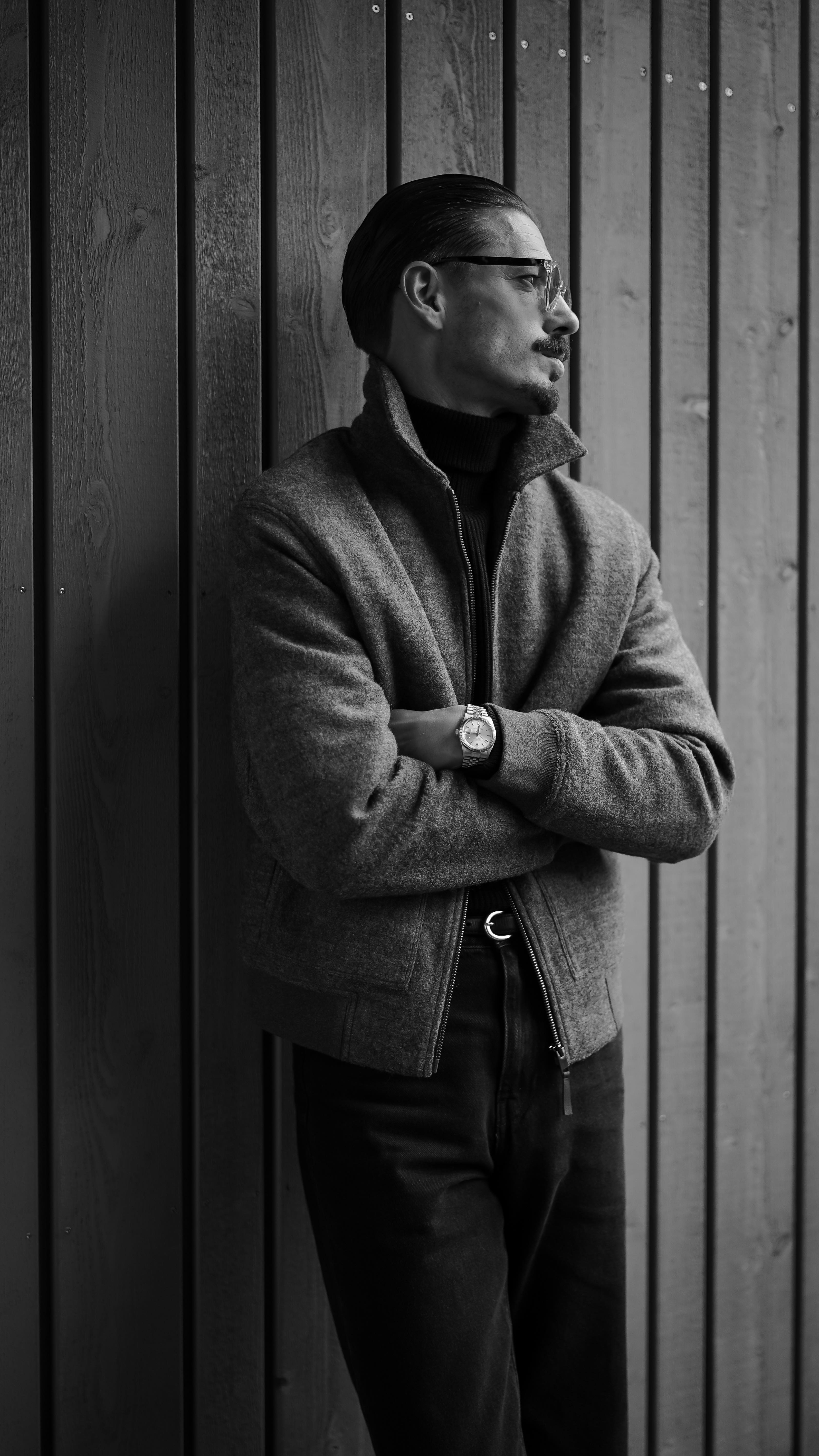 Instagram post by @manuel.fiori for Olymp. Caption reads: [...] ready for fall and winter with the new....