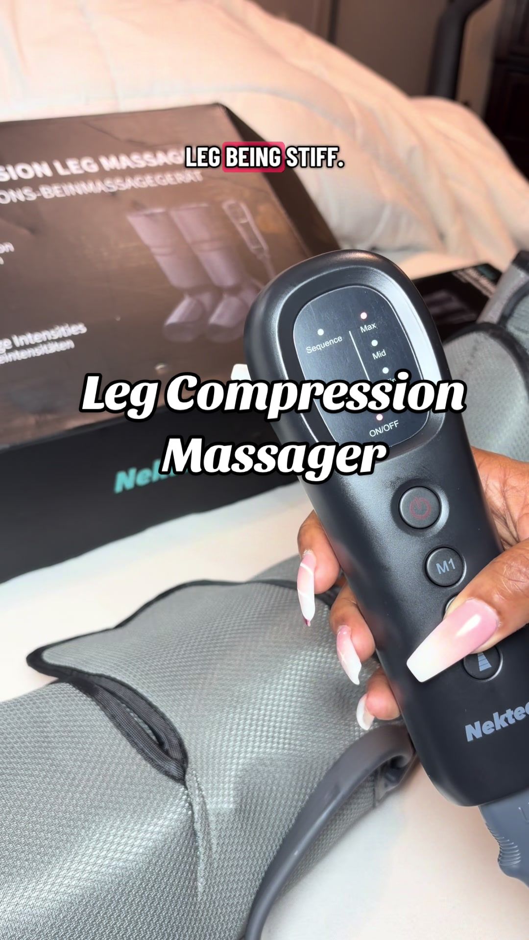 TikTok post by @itstheliyah for Nekteck. Caption reads: [...] Always consult with your doctor.....