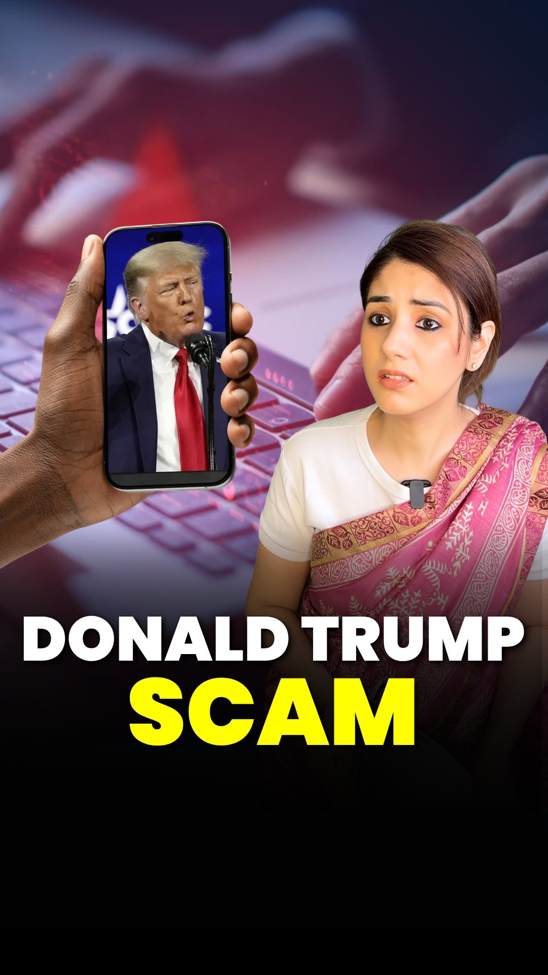 Instagram post by @prettymuchfinance for Airtel. Caption reads: #AD

In a shocking online fraud, around 200 people....
