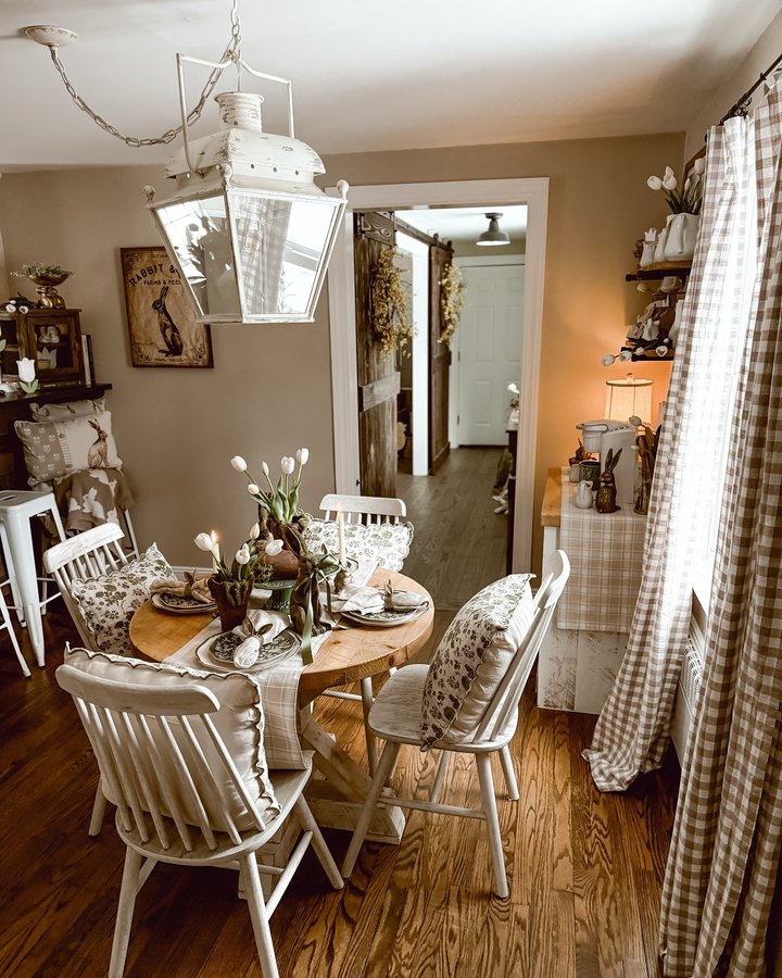 Instagram post by @our.cozy.little.home for The Cottage Journal. Caption reads: 🫶 SUNDAY STILLS 🫶

Can you tell I’m in my green....