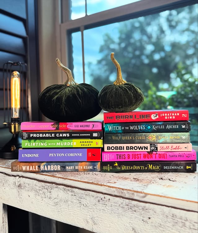 Instagram post by @readthisandsteep for Minotaur Books. Caption reads: Thank you to the tagged publishers for the amazing....