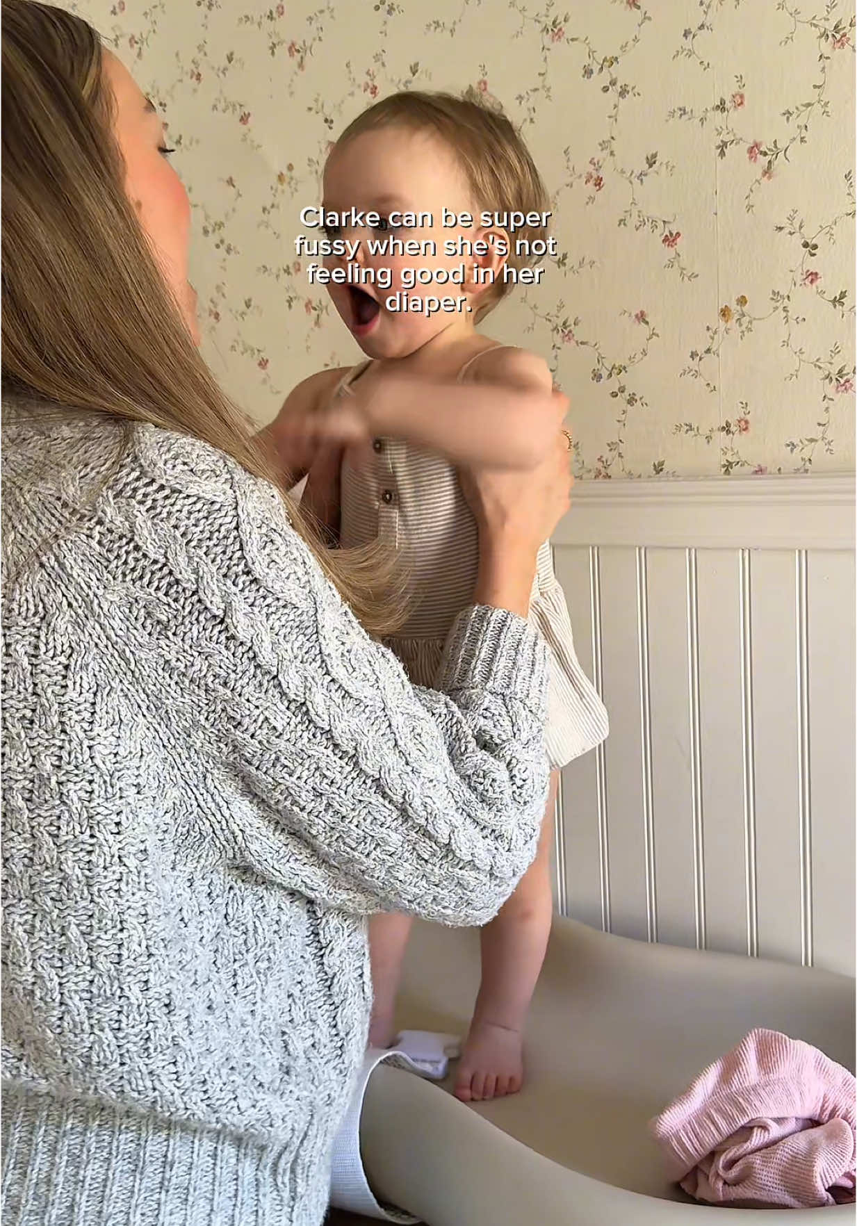 TikTok post by @mariah.barents for DYPER. Caption reads: #DYPERpartner Using @DYPER has saved my babies....