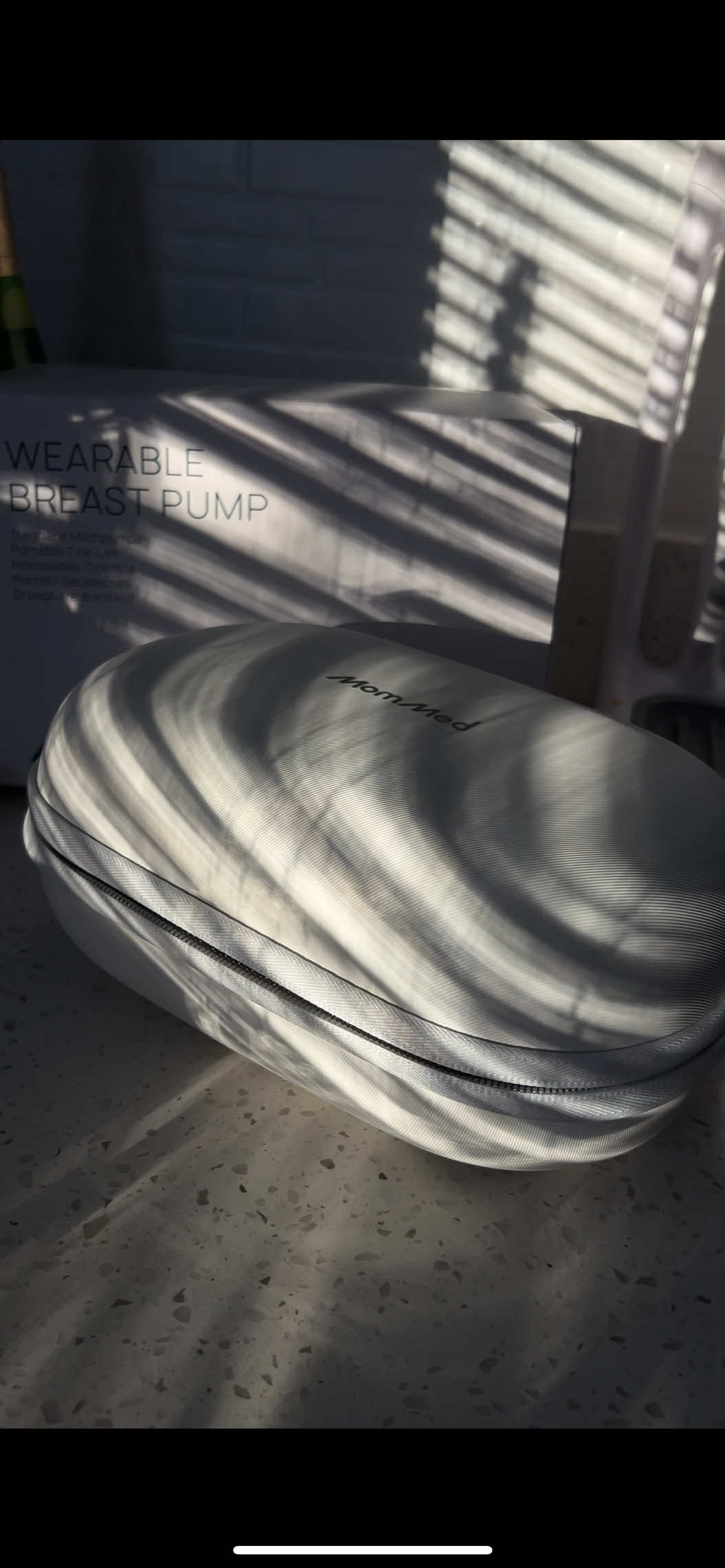 TikTok post by @thescbeautician for Mommed. Caption reads: [...] lmao #exclusivelypumping #pumpingmom....