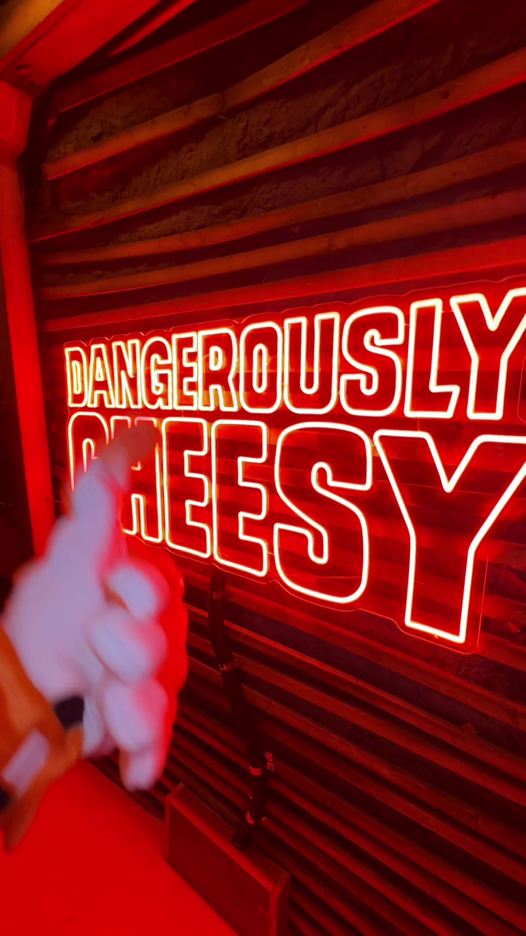 TikTok post by @gracekomalley for Thrillist. Caption reads: Huge thank you to @Chester Cheetah for the one of....