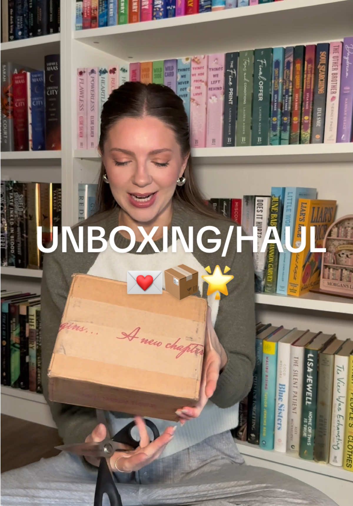 TikTok post by @morganruffner for Liaison The Label. Caption reads: [...] upcoming snail mail packages 🥹🥹 @Liaison....