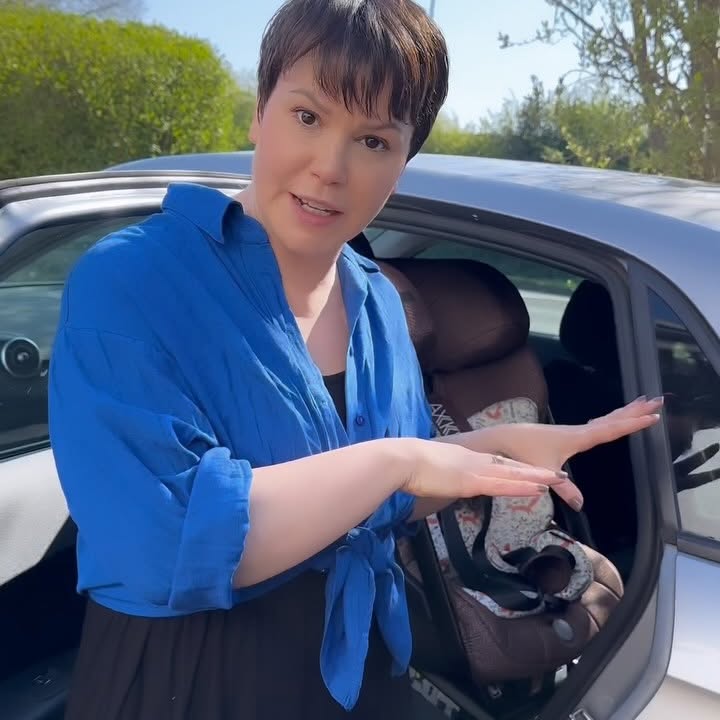 Instagram post by @jessicalafox for Cosatto. Caption reads: As you may know the Fox family are an extended....