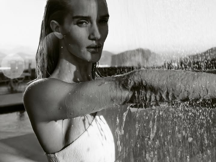 Instagram post by @rosiehw for ViX Paula Hermanny. Caption reads: [...] distinct expressions of the wild.....