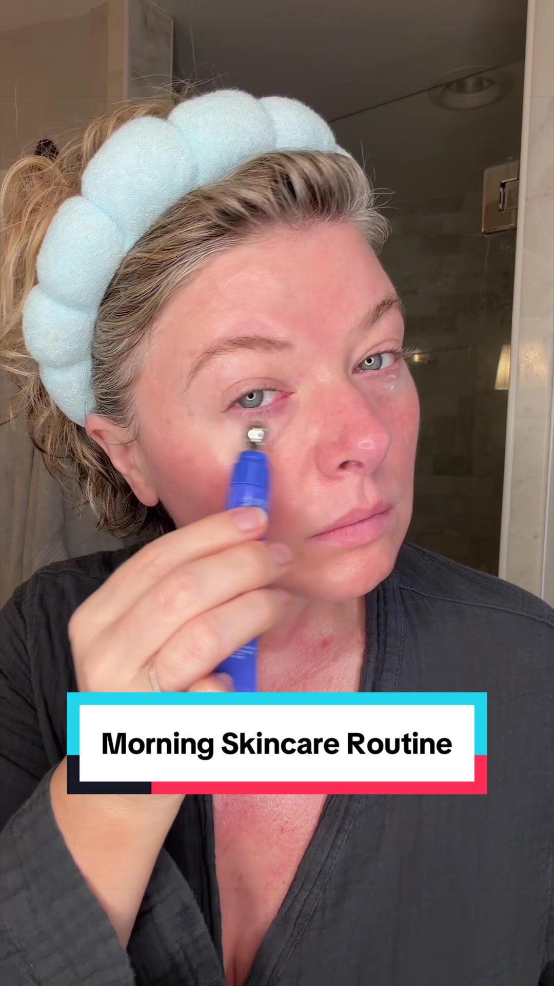 TikTok post by @emmyhoyes for Marin Skincare. Caption reads: [...] cocokind SPF @numbuzin Lip @Marin Skincare....