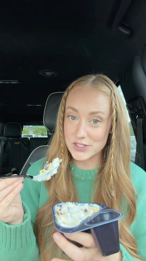 Instagram post by @kt.gonzales for Chobani. Caption reads: [...] very favorite high protein sweet treats....