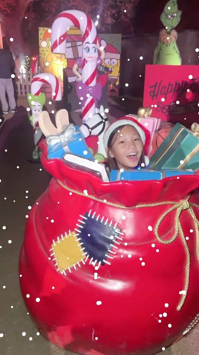 Instagram post by @stylishlystella for Tipsy Elves. Caption reads: 🎄This is your reminder to check out @holidayroad....