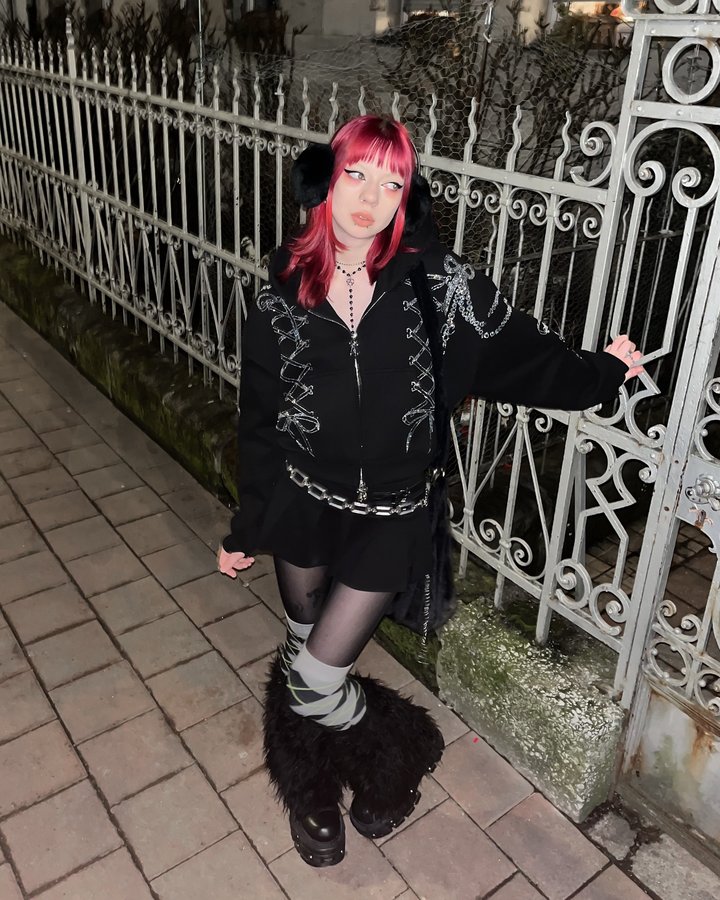 Instagram post by @r0ttenxangel for NAMED COLLECTIVE. Caption reads: wearing @namedcollective <333 (gifted/unpaid ad)....