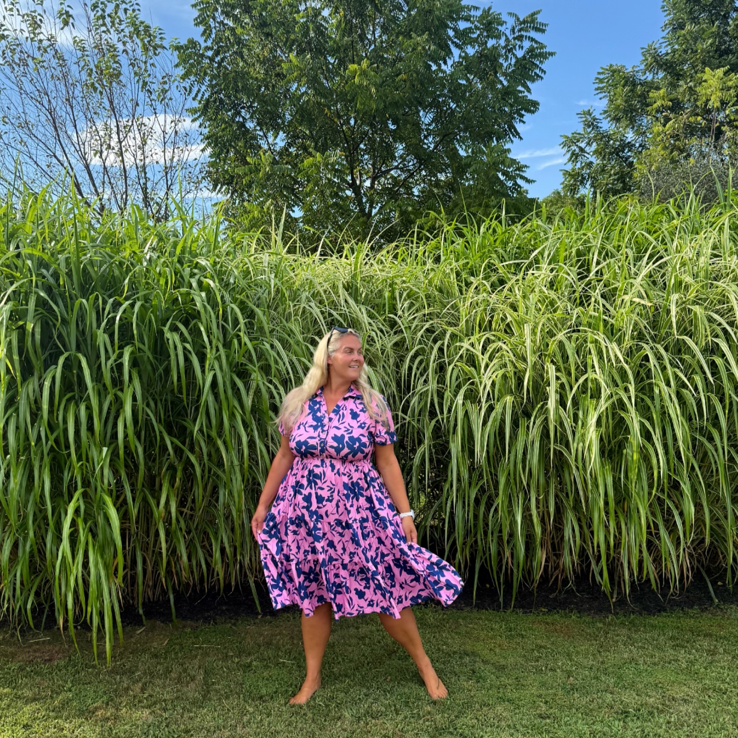 Instagram post by @kristenpicone_ for ritera. Caption reads: Pink is always in season 💞
.
.
.
.
.
#warmweather....