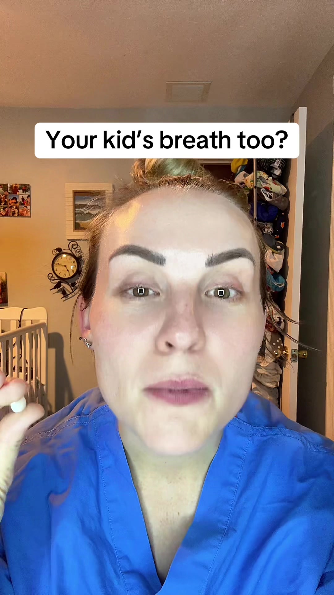 TikTok post by @paige.momlifeoflittles for NatureWise. Caption reads: [...] breath balance from the inside out.....