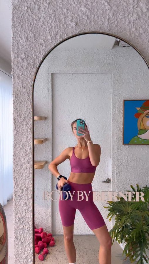 Instagram post by @scoopitup_ for rebel sport. Caption reads: Focusing all on my upper body and core workouts at....