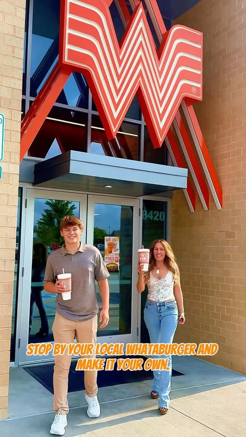 Instagram post by @kclinked for Whataburger. Caption reads: My husband grew up in Texas, so @whataburger has....