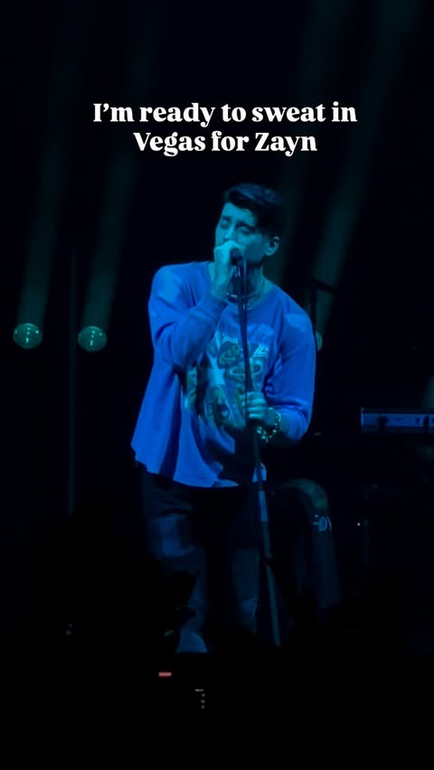 Instagram post by @zariaanichelle for Live Nation. Caption reads: [...] #fangirlmoment #barricade #concerts....