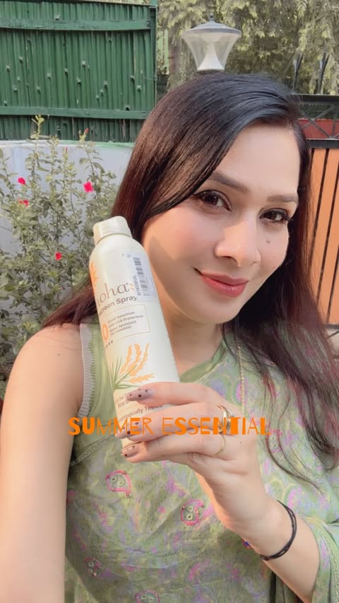 Instagram post by @withlovemedini for moha: Nature’s Perfect Formula. Caption reads: 2PM sun? No thanks. ☀️😅 Good thing my Moha....