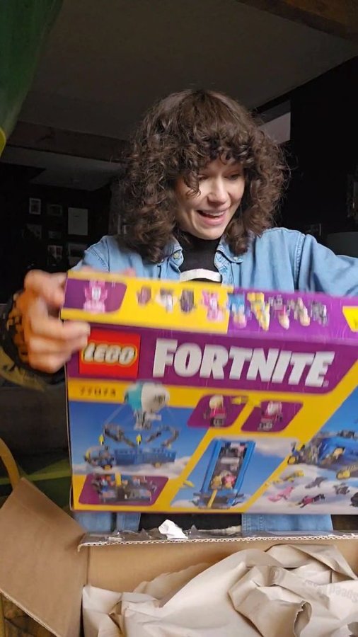 Instagram post by an influencer for Fortnite. Caption reads: [...] because I was sent this by @fortnite / Epic....