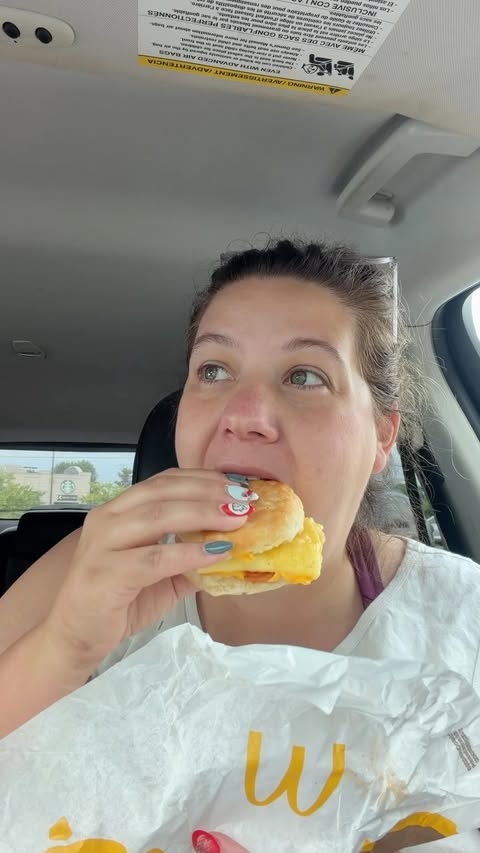 Instagram post by @amandainindy for McDonald's of Michigan. Caption reads: #ad The Golden Arches were calling and it was the....