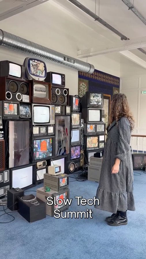 Instagram post by @lifebeforeplastic_ for Back Market. Caption reads: Come with me to Paris to feel inspired about....