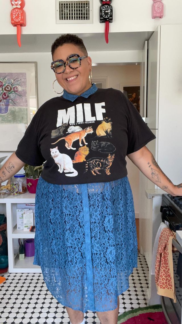 Instagram post by @jazzmynejay for WILDFANG. Caption reads: [...] I’M A LIBRA😜🥰 shoutout to @wearewildfang....