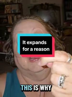 TikTok post by @kathinherseason for Burst Oral Care. Caption reads: [...] floss to touch more surface area. @BURST....