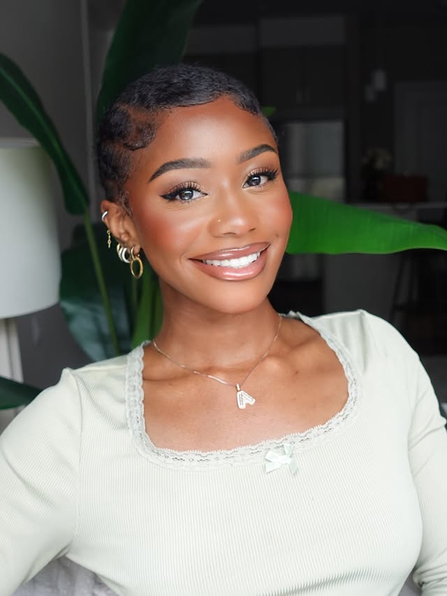 Instagram post by @abakasante for hollister. Caption reads: Omg to think I literally started 2025 a double....