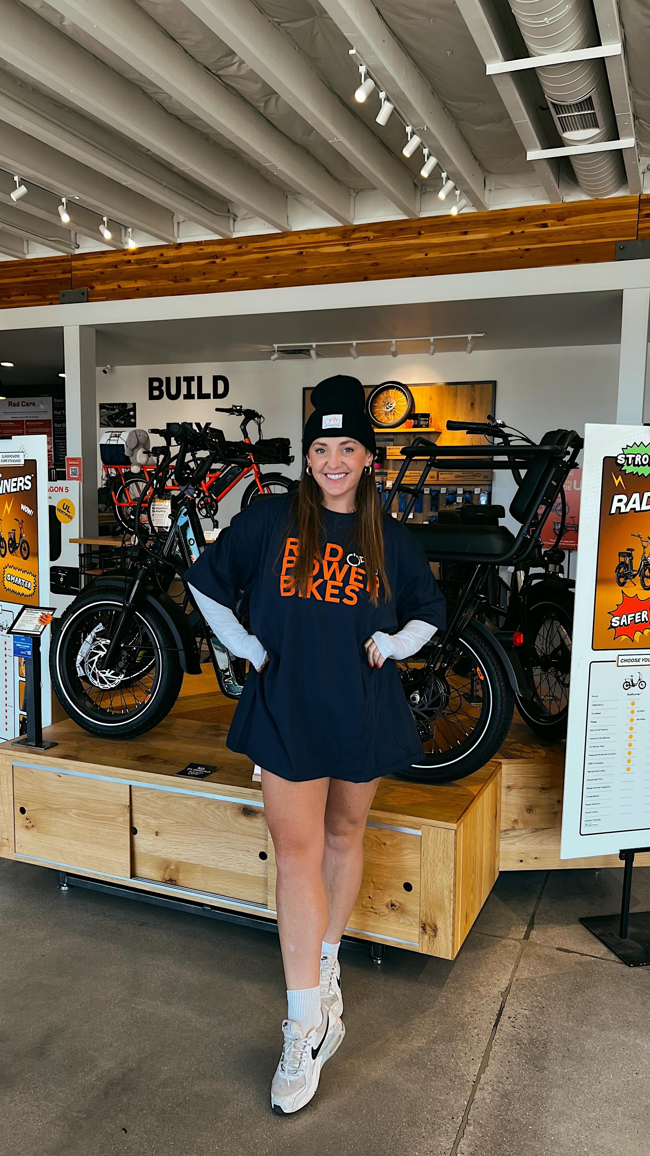 Instagram post by @skhammer for Rad Power Bikes. Caption reads: leroy has been with me for four years, he’s my....