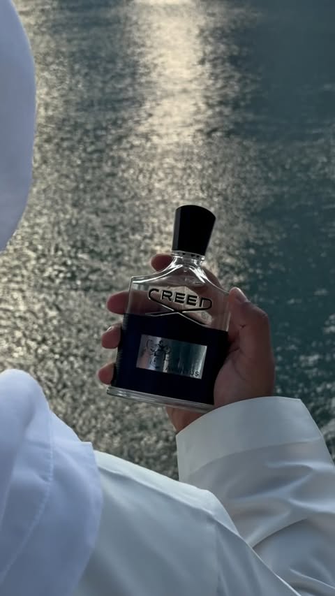 Instagram post by @ecce for Creed Fragrance. Caption reads: Can’t go wrong with Aventus @creedfragrance....