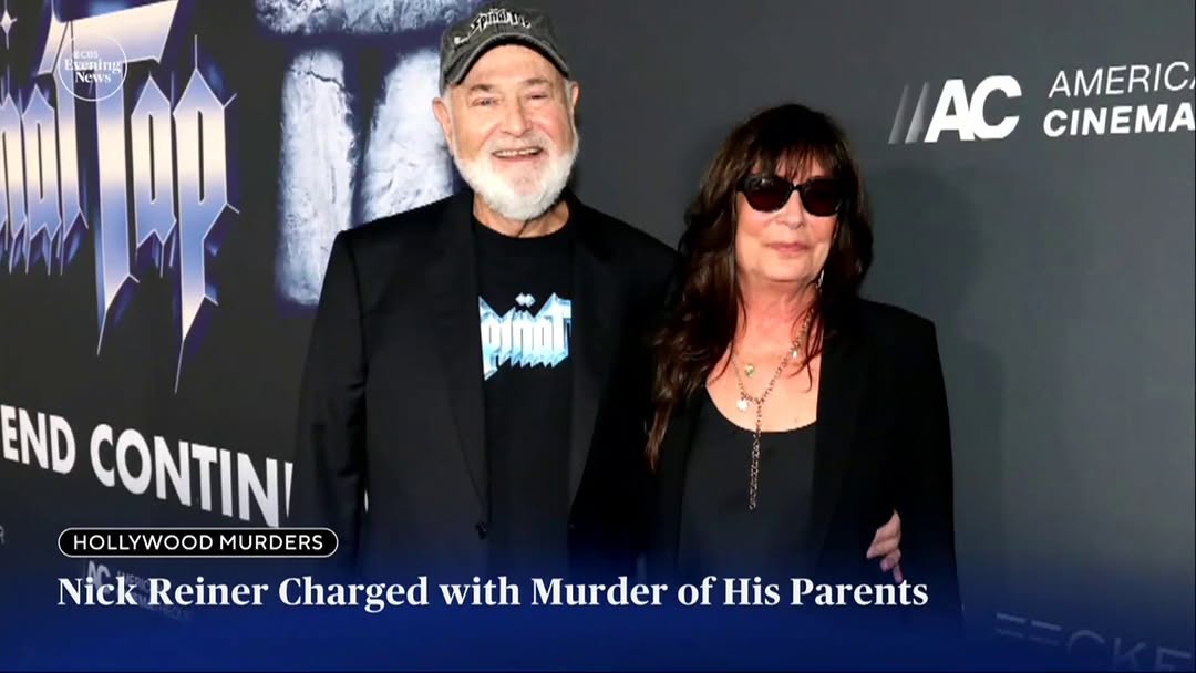 Instagram post by @jonathanvigliotti for CBS News. Caption reads: Nick Reiner, 32, will be charged with two counts....