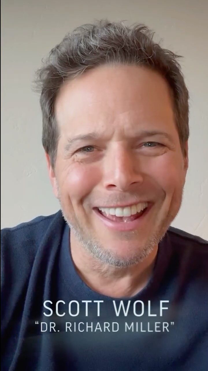 Instagram post by @iamscottwolf for American Red Cross. Caption reads: Blood is essential for traumatic injuries,....